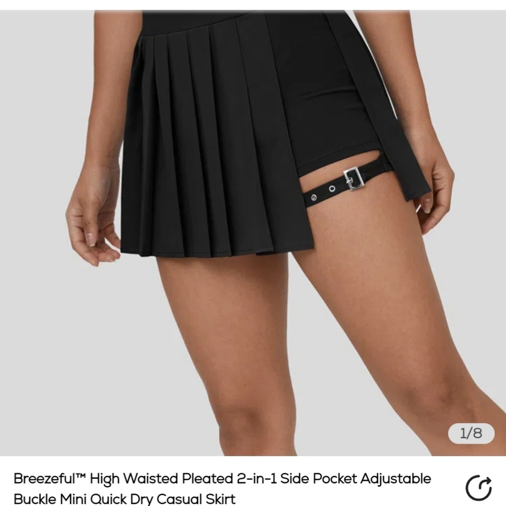 Halara Breezeful Buckle Skort
